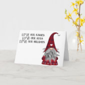 CARTE J'ADORE **TOUT** CHEZ VOUS (Fleur jaune)