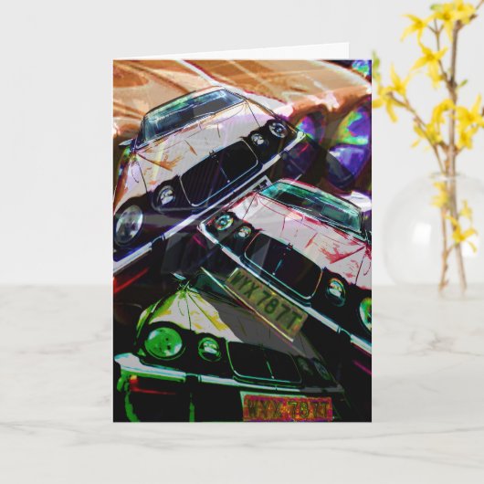 Carte Jaguar medley (Fleur jaune)