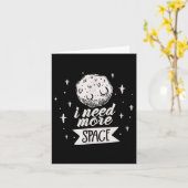 Carte J'Ai Besoin De Plus D'Espace Creative Meilleures C (Fleur jaune)