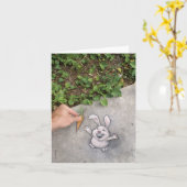 Carte J'ai breakfast ! (Fleur jaune)