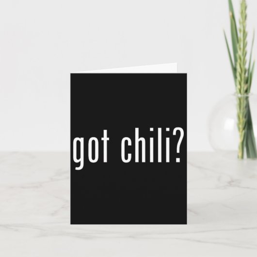 Carte J'Ai Chilli Bbq Cook Off (Devant)