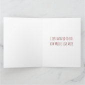 Carte "J'ai entendu dire que c'était la fête des p (Intérieur)