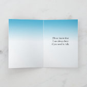 Carte J'ai entendu dire que tu as des moments difficiles (Intérieur)