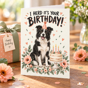 Carte J'ai entendu que c'est votre anniversaire Border C