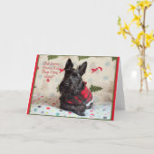 Carte J'Ai Été Très Bon (Fleur jaune)