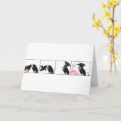 Carte "J'ai fait de la nourriture" (Fleur jaune)