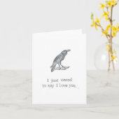 Carte J'Ai Juste Eu L'Impression De Dire Que Je T'Aime (Fleur jaune)