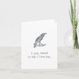 Carte J'Ai Juste Eu L'Impression De Dire Que Je T'Aime