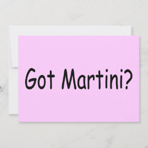 Carte J'ai Martini