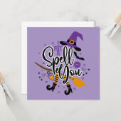 Carte J'ai mis un sort sur toi (Devant/Arrière en situation)