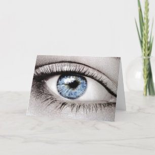 CARTE J'AI MON OEIL SUR VOUS/MES LÈVRES BIENTÔT JOLI ANN