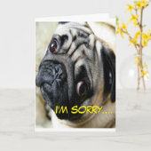 Carte J'Ai Oublié Ton Anniversaire (Fleur jaune)