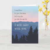 Carte J'Ai Pris Une Journée À Travers La Vie Avec Vous J (Fleur jaune)