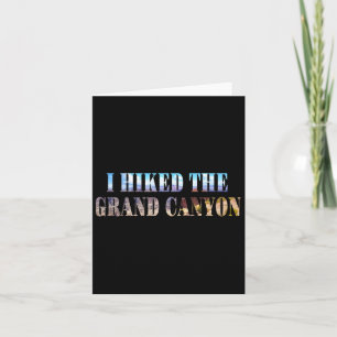 Carte J'Ai Promené Le Grand Canyon