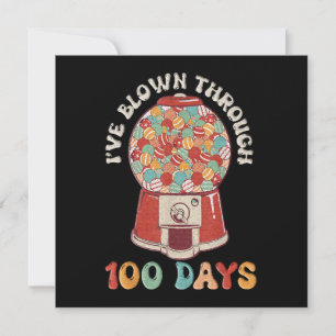 Carte J'ai soufflé 100 jours
