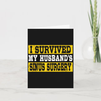 Carte J'ai survécu à la récupération de la chirurgie des