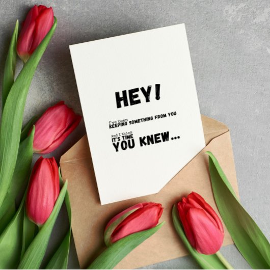 Carte J'Ai Tenu Quelque Chose De Ton Puzzle