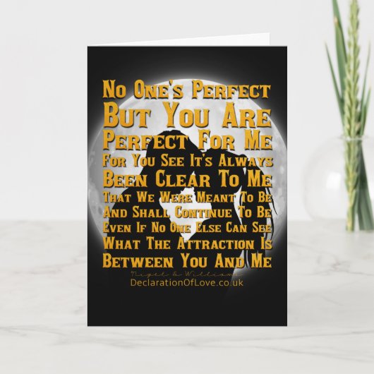 Carte J'Ai Trouvé Ma Correspondance Parfaite (Devant)