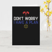 Carte J'ai un plan amusant RPG (Fleur jaune)