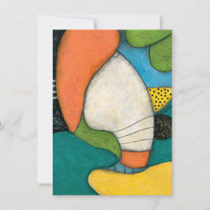 Carte J'Ai Vécu Une Fois Dans Tortola Grey Card