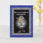 Carte Jailbird : Fête des pères (Fleur jaune)