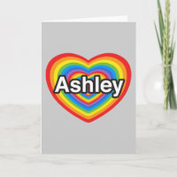 J'aime Ashley. Je t'aime Ashley. Coeur