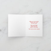 Carte J'Aime La gomme À Bulles (Intérieur)