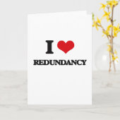 Carte J'aime la redondance (Fleur jaune)