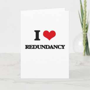 Carte J'aime la redondance