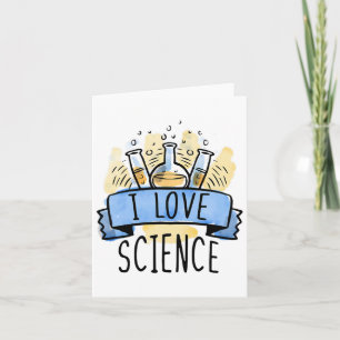 Carte J'aime la science