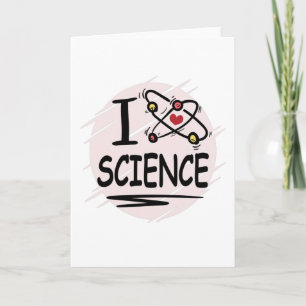 Carte J'aime la science