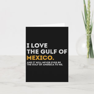 Carte J'Aime Le Golfe Du Mexique Golfe Des États-Unis Ju