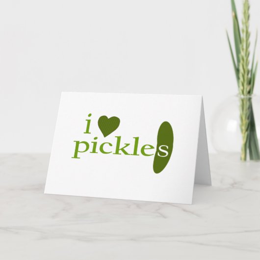 Carte J'aime les chicelles (Devant)