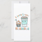 Carte J'Aime Les Derniers Matins (Devant)