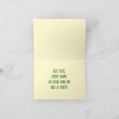 Carte J'aime les grenouilles (Intérieur)