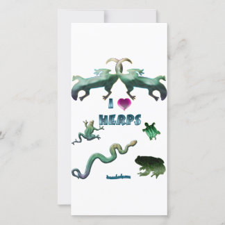 Carte J'aime les herbes