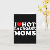 Carte J'Aime Les Moms De Crosse Chaude (Fleur jaune)