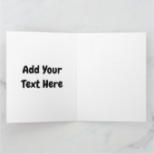 Carte J'aime les Monstres parce que les Gens Sont Nuls (Intérieur)