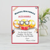 Carte J'Aime Lire Lecteur De Livres (Debout devant)