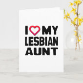 CARTE J'AIME MA CHANCE LESBIENNE (Fleur jaune)