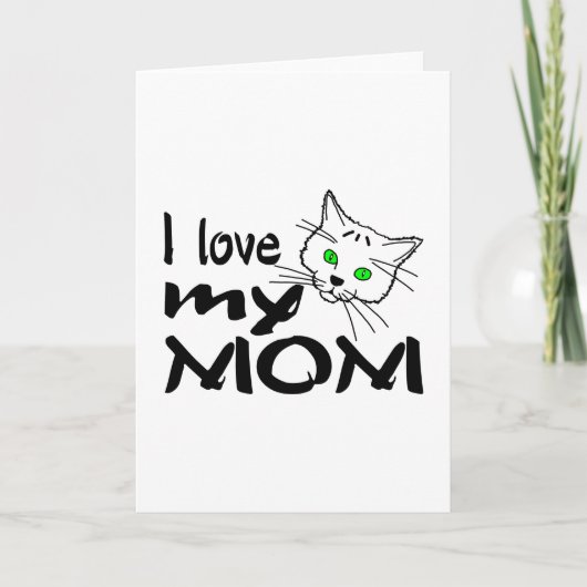 Carte J'aime ma mère (Devant)