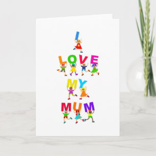 Carte J'Aime Ma Mère