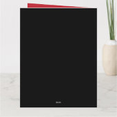 Carte J'aime ma petite amie (Dos)