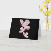 Carte J'Aime Mes Cadeaux Papillon (Fleur jaune)