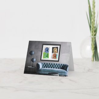 Carte J'aime mes poupées