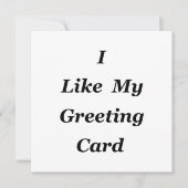 Carte J'aime mon (Devant)