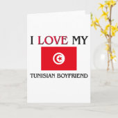 Carte J'aime mon ami tunisien (Fleur jaune)