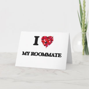 Carte J'Aime Mon colocataire