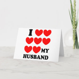 Carte J'Aime Mon Mari