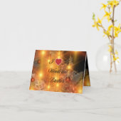 Carte J'Aime Mon Merveilleux Frère (Fleur jaune)